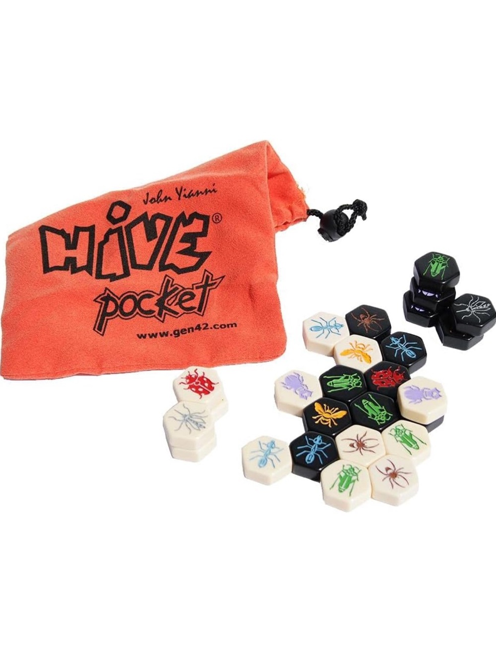 HIVE pocket Travel Game English Version Smart Zone Games Red Set BRAND NEW